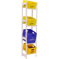 Simonrack Getränkekistenregal SIMONBOTTLE 4 8425437087868 weiß 40,0 x 30,0 x 200,0 cm von SIMONRACK