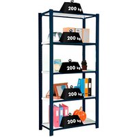 Simonrack Regal OFFICLICK 8425437103872 anthrazit, weiß 90,0 x 40,0 x 210,0 cm von SIMONRACK