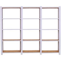 Simonrack Regal OFFICLICK 8425437127434 weiß, braun 240,0 x 30,0 x 210,0 cm von SIMONRACK