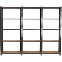 Simonrack Regal OFFICLICK 8425437127649 grau, braun 240,0 x 30,0 x 210,0 cm von SIMONRACK