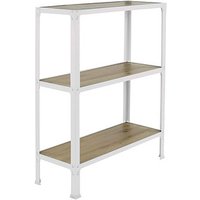 Simonrack Regal SIMONHOME CLICK MINI 8425437137020 weiß, eiche 80,0 x 30,0 x 90,0 cm von SIMONRACK