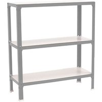 Simonrack Regal SIMONHOME CLICK PLUS 8425437069963 grau, weiß 100,0 x 30,0 x 90,0 cm von SIMONRACK