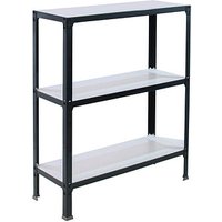 Simonrack Regal SIMONHOME CLICK PLUS 8425437104442 anthrazit, weiß 100,0 x 30,0 x 90,0 cm von SIMONRACK