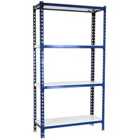 Simonrack Schwerlastregal SIMONCLICK 4 8435104960578 blau, weiß 90,0 x 40,0 x 150,0 cm von SIMONRACK