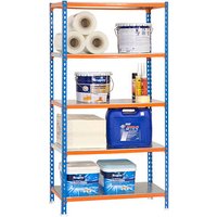 Simonrack Schwerlastregal SIMONCLICK 8435104912690 blau, orange, silber 90,0 x 40,0 x 180,0 cm von SIMONRACK