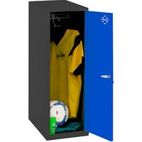 Simonrack Spind SIMONLOCKER DISM SINGLE anthrazit, blau 8425437118906, 1 Schließfach 40,0 x 50,0 x 91,5 cm von SIMONRACK