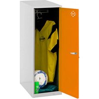 Simonrack Spind SIMONLOCKER DISM SINGLE grau, orange 8425437118005, 1 Schließfach 40,0 x 50,0 x 91,5 cm von SIMONRACK