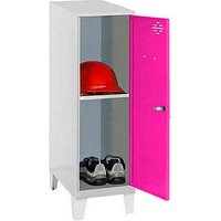 Simonrack Spind SIMONLOCKER DISM SINGLE grau, pink 8425437120732, 1 Schließfach 30,0 x 50,0 x 101,5 cm von SIMONRACK