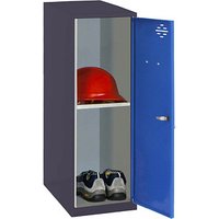 Simonrack Spind SIMONLOCKER DISM anthrazit, blau 8425437116735, 1 Schließfach 30,0 x 50,0 x 91,5 cm von SIMONRACK