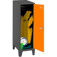 Simonrack Spind SIMONLOCKER DISM anthrazit, orange 8425437120343, 1 Schließfach 30,0 x 50,0 x 101,5 cm von SIMONRACK