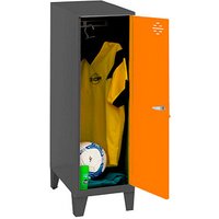 Simonrack Spind SIMONLOCKER DISM anthrazit, orange 8425437121661, 1 Schließfach 40,0 x 50,0 x 101,5 cm von SIMONRACK