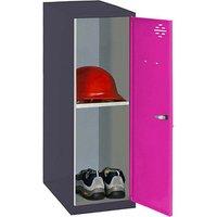 Simonrack Spind SIMONLOCKER DISM anthrazit, pink 8425437119323, 1 Schließfach 40,0 x 50,0 x 91,5 cm von SIMONRACK