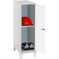 Simonrack Spind SIMONLOCKER DISM grau, weiß 8425437120701, 1 Schließfach 30,0 x 50,0 x 101,5 cm von SIMONRACK