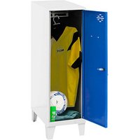 Simonrack Spind SIMONLOCKER DISM weiß, blau 8425437121708, 1 Schließfach 40,0 x 50,0 x 101,5 cm von SIMONRACK