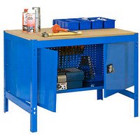 Simonrack Werkbank SIMONWORK BT0 blau 91,0 x 61,0 x 84,2 cm von SIMONRACK