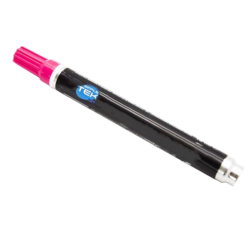 SIMPLETEK - Permanentmarker Rosa 10 ml - Industrie-Marker für Kunststoff, Glas, Metall - leuchtende und langlebige Farbe von SIMPLETEK