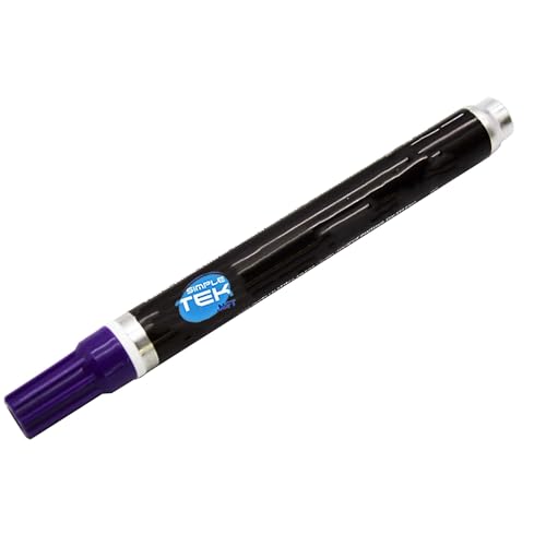 SIMPLETEK - Permanentmarker Violett 10 ml - Industrie-Marker für Kunststoff, Glas, Metall - Hohe Präzision und Haltbarkeit von SIMPLETEK