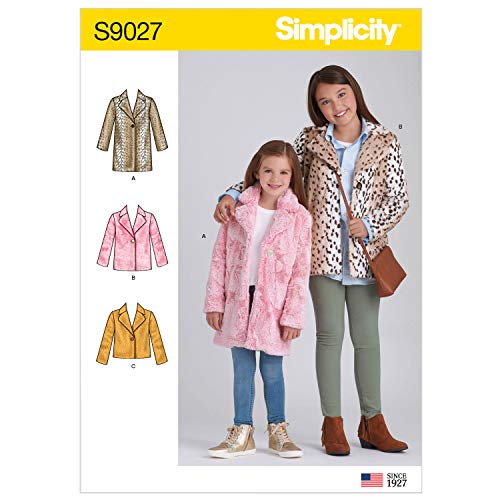 SIMPLICITY CREATIVE CORP US9027HH Simplicity Pattern, Papier, verschieden, HH (3-4-5-6) von SIMPLICITY CREATIVE CORP