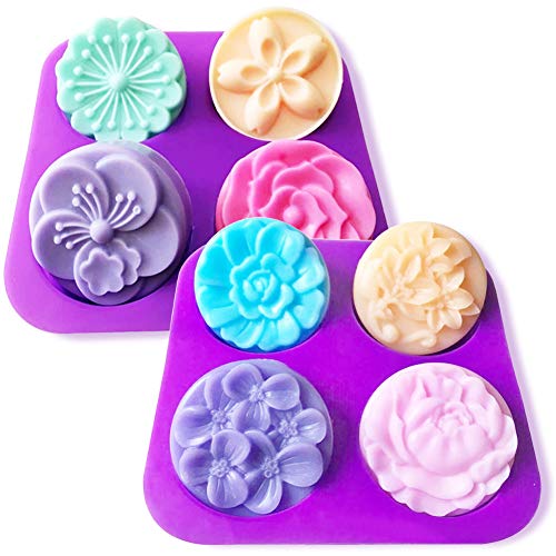 SIMUR QALM Purple silicone mold, Acrylic von SIMUER