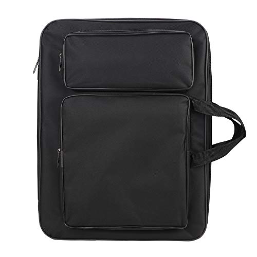 Zeichenplatten Wasserdicht Zeichenplatten 8K Zeichentasche Kinder Aufbewahrungstasche Tragbar Transporttasche mit Griffen Kunstmappe Tasche Multifunktional Tragetasche für Zeichnen Skizzieren von SIQITECH