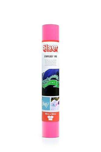 SISER® Transferfolie Vinyl Fluo Pink 50 x 30 cm von SISER