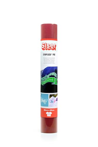 SISER® Vinyl Transferfolie, rot, 50 x 30 cm von SISER