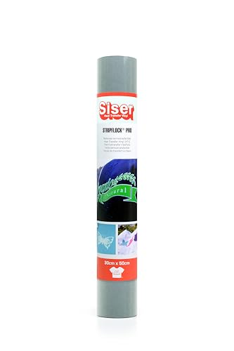 SISER® Vinyl zum Aufbügeln, grau, 50 x 30 cm von SISER