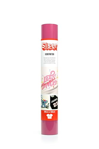 SISER 1FESTR-FU-3050 Thermotransfer-Vinyl, fuchsia, 50 x 30 cm von SISER