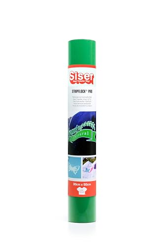Siser 1FFLKPRO-GN-3050 Thermotransfer-Medium mit samtiger Flockoberfläche, Grün, 50 cm x 30 cm Siser 1FFLKPRO-GN-3050 Thermotransfer-Medium mit samtiger Flockoberfläche, Grün, 50 cm x 30 cm von SISER