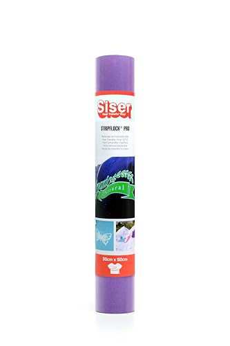 Siser 1FFLKPRO-PU-3050 Thermotransfer-Medium mit samtiger Flockoberfläche, Vinyl, Violett, 50 cm x 30 cm Siser 1FFLKPRO-PU-3050 Thermotransfer-Medium mit samtiger Flockoberfläche, Vinyl, Violett, 50 cm x 30 cm von SISER