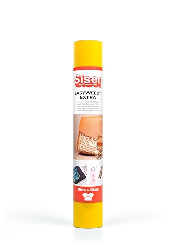 Siser 1FVDEN+GI-3050 Thermotransfer-Vinyl, Gelb, 50 x 30 cm Siser 1FVDEN+GI-3050 Thermotransfer-Vinyl, Gelb, 50 x 30 cm von SISER