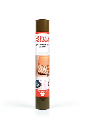 Siser 1FVDEN-CHO-3050 Thermotransfer-Vinyl, Chocolate, 50 x 30 cm Siser 1FVDEN-CHO-3050 Thermotransfer-Vinyl, Chocolate, 50 x 30 cm von SISER