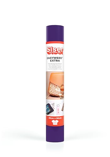 Siser 1FVDEN-VI-3050 Thermotransfer-Vinyl, Violet, 50 x 30 cm Siser 1FVDEN-VI-3050 Thermotransfer-Vinyl, Violet, 50 x 30 cm von SISER