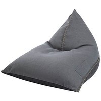 SITTING POINT Calypso Sitzsack mittelgrau von SITTING POINT