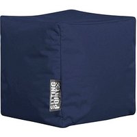 SITTING POINT Cube SCUBA Sitzsack jeansblau von SITTING POINT