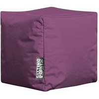 SITTING POINT Cube SCUBA Sitzsack aubergine von SITTING POINT