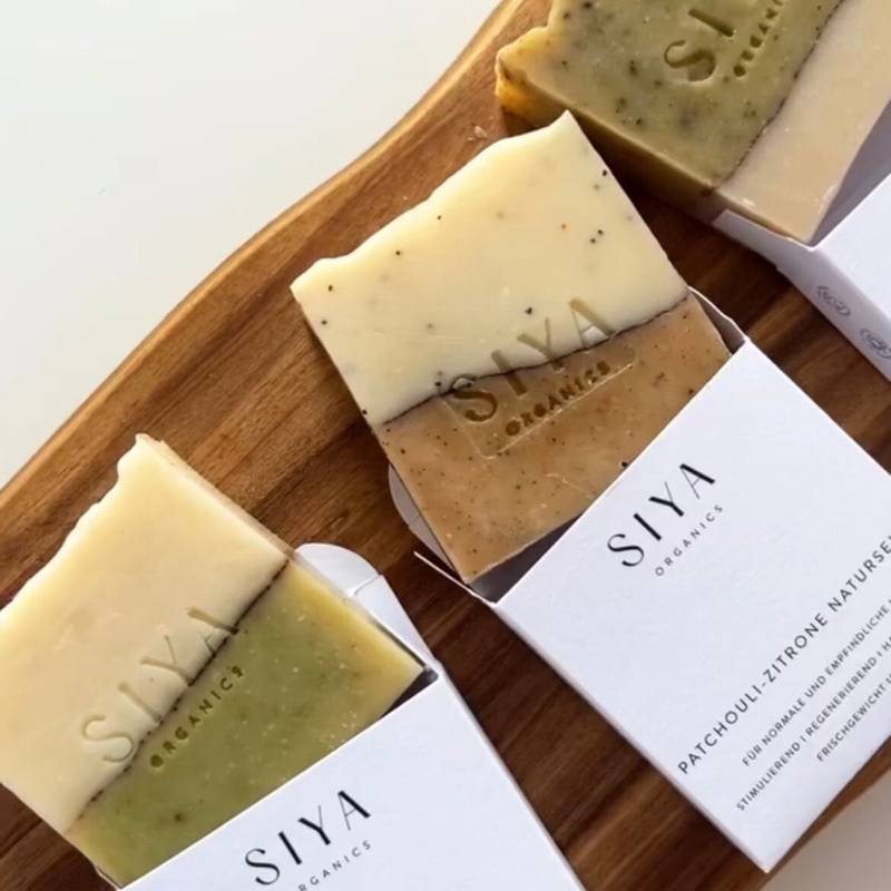 Patschuli-Zitrone - Premium Natural Soap Hochwertige Naturseife Patchouli-Lemon von SIYAorganics