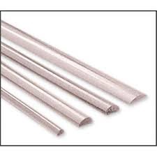 SJ Supplies Halbrunder Draht aus 925er Sterlingsilber, 0,5 mm (24 Gauge), weich, 1 Meter von SJ Supplies