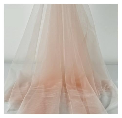 SJHFKDK Tüll,Tüllstoff Tüllstoff Mesh Tüllstoff Hochzeit Hochzeit Mesh Hintergrundtuch(Pink2) von SJHFKDK