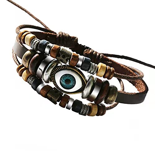 SJKJNK Herren Armband Armbänder, Bettelarmbänder, Armbänder, Vintage-Boho-Chic-Armband, Armband-Set, Fußkettchen für Frauen, handgewebte Bettelarmbänder für Frauen, Mädchen-Armband für Frauen von SJKJNK