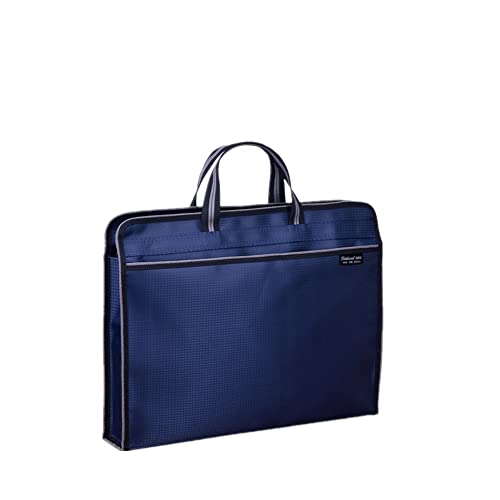 Dokumententasche B4 Tragetasche Oxford Aktentasche Office Business Beutel mit Reißverschluss Datei Organizer Wasserdicht Laptop Tasche Büro Reisen Herren Dokumentenmappe für Magazine Vertrag Bücher von SJTJSPX