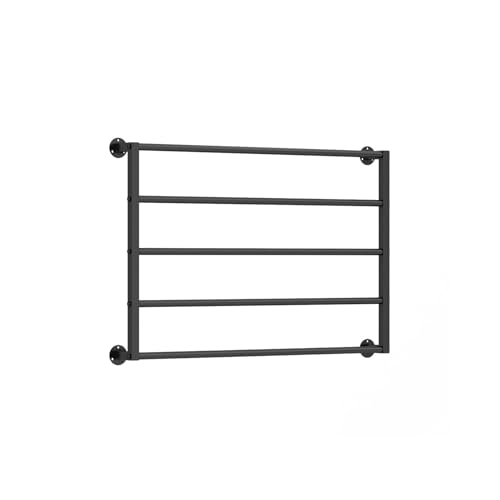 SJZWCHQ Multifunktionaler, an der Wand montierter Schalständer, platzsparender Organizer aus Metall für Krawatten, Seidenschals, Handtücher und Geschenkpapier. Stilvoller Bandhalter und von SJZWCHQ