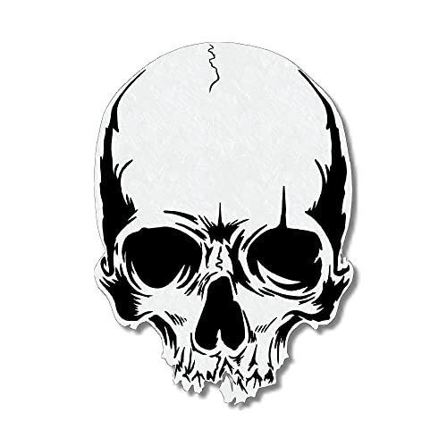 Airbrush Schablone Totenkopf Schädel - Skull Stencil A5 von SK-Brush