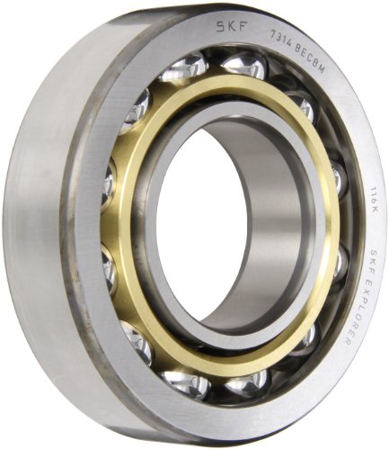 SKF 7314 BECBM Winkelkontakt-Radial-Kugellager, Stahl von SKF