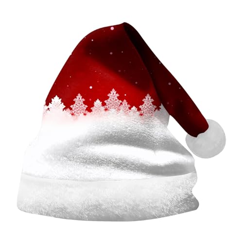 SKFLABOOF angebote des tages heute blitzangebote, Ein Stück Weihnachtsmann Mütze Erwachsene Nikolausmütze Christmas Hair Accessories Kinder Partyhüte Hat Weihnachtsmütze Herren Wein, S von SKFLABOOF