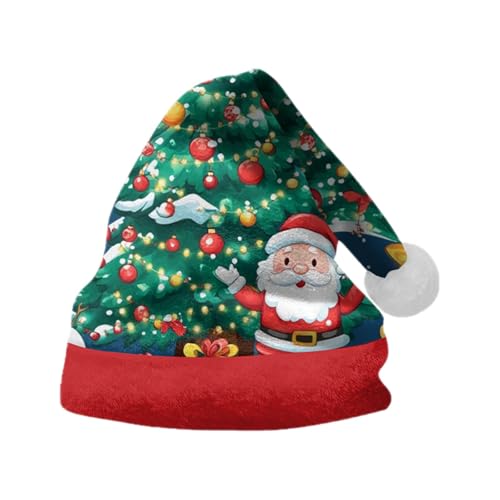 SKFLABOOF angebote des tages heute deal, Ein Stück Weihnachtsmützen Erwachsene Weihnachten Weihnachtsparty Deko Mützen Kinder Mädchen Lustige Kleine Wichtelmütze Wintermütze E, S von SKFLABOOF