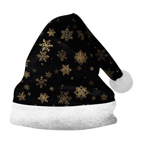 SKFLABOOF deals of the day, Ein Stück Weihnachtsmütze Erwachsene Wer Hat Weihnachten Geklaut Kinder Nikolausmütze Weihnachtshüte Christmas Lustige Mützen Mini Gold, M von SKFLABOOF