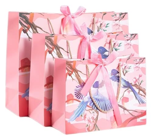 SKINPA Kraftpapiertüten, Partytüten, Geschenktüten, Companion Magpie Papiertüte, Tragetasche, Verpackungstüte, Einkaufsgeschenktüte(M) von SKINPA