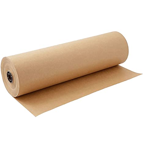 SKISUNO 1 Rolle Kraftpapier Rolle Braune Papier Verpackungsrolle Verpackungspapier von SKISUNO