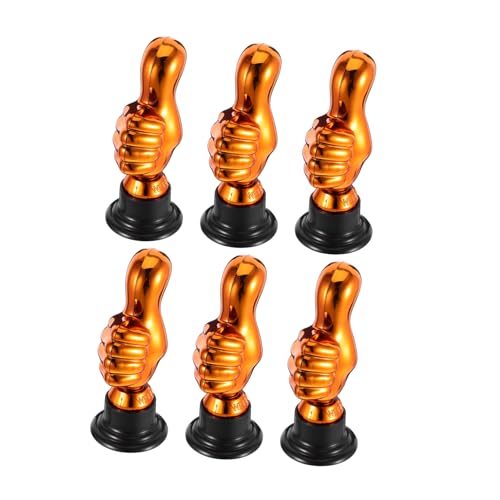 SKISUNO 6Stücke Daumentrophäen aus Kunststoff Lustige Sportbelohnungen und Partyauszeichnungen für Spieleabende Veranstaltungen und Wettbewerbe mit Einzigartigem Design SKISUNO 6Stücke Daumentrophäen aus Kunststoff Lustige Sportbelohnungen und Partyauszeichnungen für Spieleabende Veranstaltungen und Wettbewerbe mit Einzigartigem Design von SKISUNO